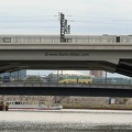 Schiene, Land und Wasser - Berlin Hauptbahnhof mit Humboldhafen