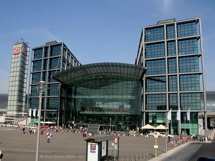 Der Berliner Hauptbahnhof...