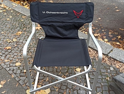 Der Stuhl von Uwe Ochsenknecht...